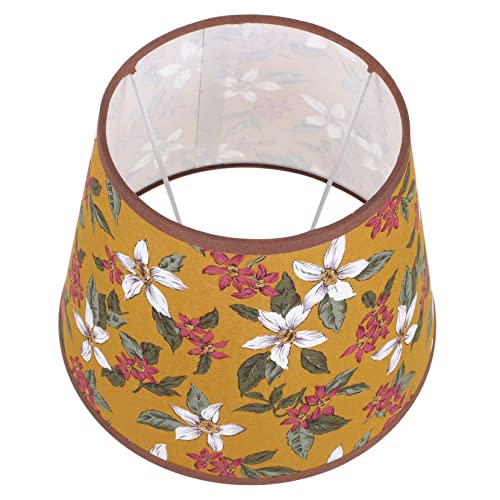 WHAMVOX Kleiner Geblümter Stoff lampenschirm Vintage Design Vielseitig für Tisch Wand Stehlampen Langlebig Einfach Montierbar für Schlafzimmer Büro und Wohnzimmer WHAMVOX Kleiner Geblümter Stoff lampenschirm Vintage Design Vielseitig für Tisch Wand Stehlampen Langlebig Einfach Montierbar für Schlafzimmer Büro und Wohnzimmer von WHAMVOX