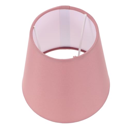 WHAMVOX Kleiner Glockentisch Lampenschirm aus Stoff Trommel-form Passend für Steh- Wand Pendelleuchten Klassisches Design Weiches Licht Langlebiger Stoffbezug von WHAMVOX