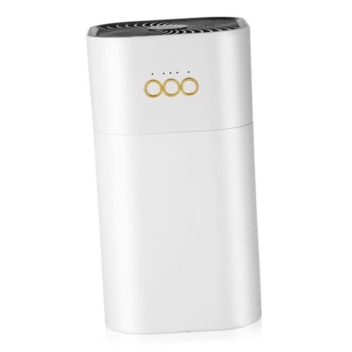 WHAMVOX Kleiner Usb- für Schlafzimmer mit Verstellbarem Luftstrom Tragbar für Büro Reise und Tisch Effektive Rauch Staubfilterung Weiß Leise Desktop-luftfilter WHAMVOX Kleiner Usb- für Schlafzimmer mit Verstellbarem Luftstrom Tragbar für Büro Reise und Tisch Effektive Rauch Staubfilterung Weiß Leise Desktop-luftfilter von WHAMVOX