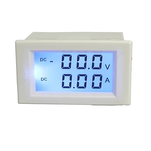 WHAMVOX LCD Digital Voltmeter Amperemeter DC 0 600V 0 10A Strom Und Spannungsmesser Gleichspannung Batterieüberwachung Präzise Anzeige Multifunktional Schwarz WHAMVOX LCD Digital Voltmeter Amperemeter DC 0 600V 0 10A Strom Und Spannungsmesser Gleichspannung Batterieüberwachung Präzise Anzeige Multifunktional Schwarz von WHAMVOX