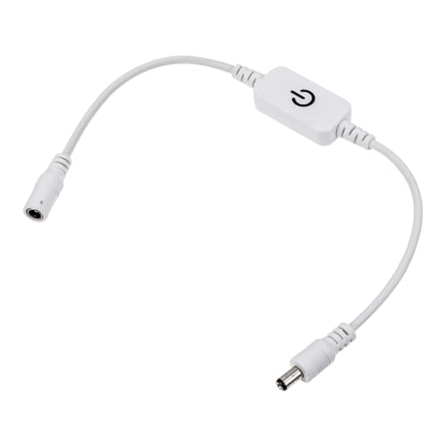 WHAMVOX LED Touch Sensor Dimmer Schalter für LED Lichtleiste bis Kapazitive Touch technik Energiesparender Controller mit Sanfter Helligkeitsregelung Einfache Installation ohne Löten von WHAMVOX