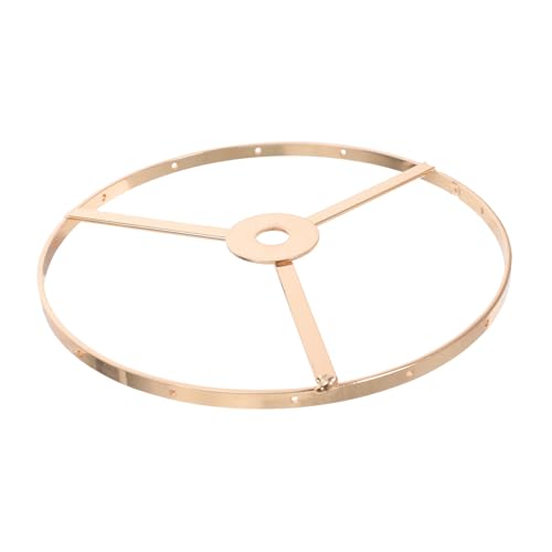 WHAMVOX Lampenschirmrahmen Gold Diy Lampenschirmhalter Einlagig Ø Passend Für Wohnraum Beleuchtung Tisch Und Hängelampen Elegantes Design Für Gemütliche Atmosphäre WHAMVOX Lampenschirmrahmen Gold Diy Lampenschirmhalter Einlagig Ø Passend Für Wohnraum Beleuchtung Tisch Und Hängelampen Elegantes Design Für Gemütliche Atmosphäre von WHAMVOX