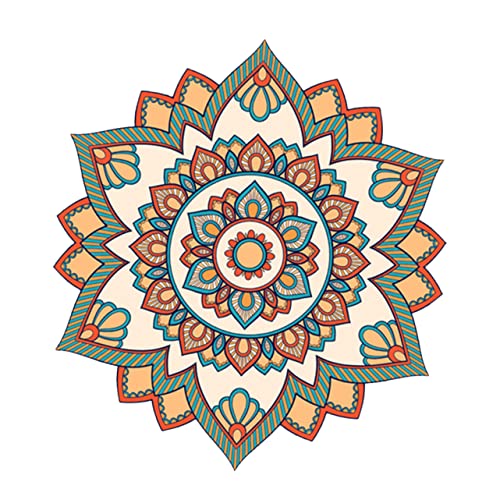 WHAMVOX Mandala Wandaufkleber Selbstklebend Elegante Wanddekoration für Wohnzimmer und Schlafzimmer Abnehmbar und Rückstandsfrei für Glatte Oberflächen Langlebiges WHAMVOX Mandala Wandaufkleber Selbstklebend Elegante Wanddekoration für Wohnzimmer und Schlafzimmer Abnehmbar und Rückstandsfrei für Glatte Oberflächen Langlebiges von WHAMVOX