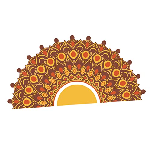 WHAMVOX Mandala Wandaufkleber für Wohnzimmer und Schlafzimmer Farbenfrohe Wanddekoration Abnehmbar und Leicht Anzubringen für Raumgestaltung WHAMVOX Mandala Wandaufkleber für Wohnzimmer und Schlafzimmer Farbenfrohe Wanddekoration Abnehmbar und Leicht Anzubringen für Raumgestaltung von WHAMVOX