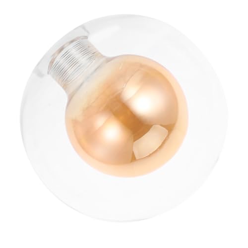 WHAMVOX Moderner Klarer Glaskugel Lampenschirm Transparente Pendelleuchte Abdeckung Passend für Wohnzimmer Schlafzimmer Esszimmer und Arbeitszimmer Gleichmäßige Lichtverteilung Langlebige von WHAMVOX