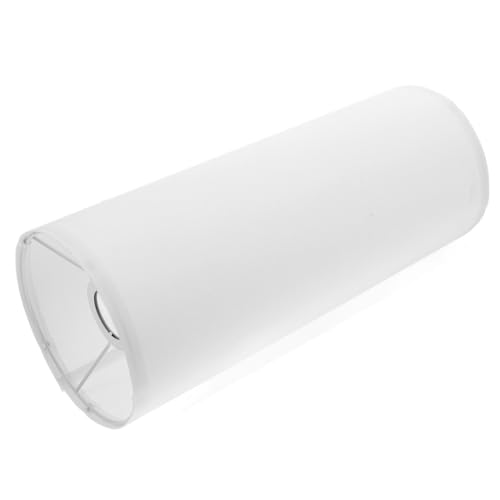 WHAMVOX Moderner Stoff lampenschirm Zylinderform für Steh Tischlampen Langlebiger Stoffbezug Vielseitig Kompatibel für Schlafzimmer und Wohnzimmer Einfache Montage von WHAMVOX