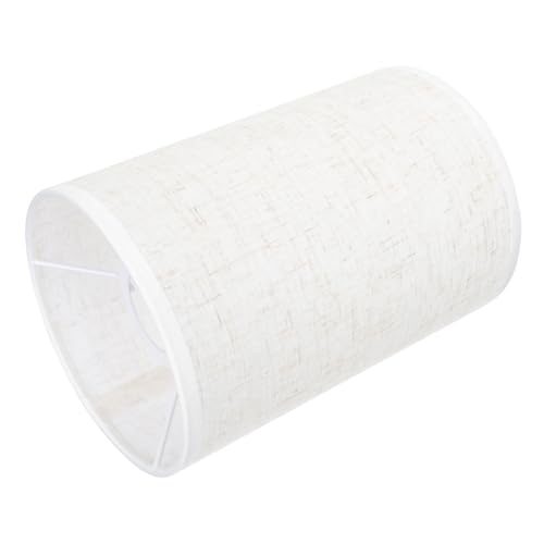 WHAMVOX Moderner Zylindrischer Lampenschirm aus Hochwertigem Stoff Dekorativer Lampenüberzug für Tischlampe Eleganter Lampenschirm Ersatz für Schlafzimmer und Hotel Kompatibel WHAMVOX Moderner Zylindrischer Lampenschirm aus Hochwertigem Stoff Dekorativer Lampenüberzug für Tischlampe Eleganter Lampenschirm Ersatz für Schlafzimmer und Hotel Kompatibel von WHAMVOX