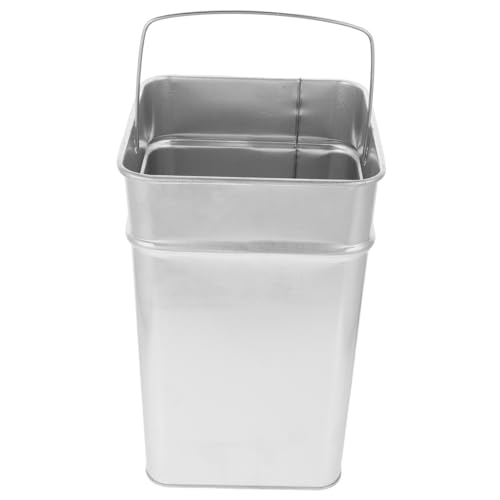 WHAMVOX Mülleimer Antirust Abfalleimer für Küche Bad und Garten Robuster Metallbehälter mit Hohem Fassungsvermögen und Praktischem Griff Langlebig und Leicht zu Reinigen WHAMVOX Mülleimer Antirust Abfalleimer für Küche Bad und Garten Robuster Metallbehälter mit Hohem Fassungsvermögen und Praktischem Griff Langlebig und Leicht zu Reinigen von WHAMVOX
