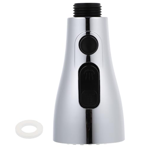 WHAMVOX Multifunktionaler Küchen Wasserhahn Adapter mit Drehbarem Sprühkopf Wasserstrahl Spritzschutz Langlebig aus Abs und Kupfer Passend für Spültischarmaturen WHAMVOX Multifunktionaler Küchen Wasserhahn Adapter mit Drehbarem Sprühkopf Wasserstrahl Spritzschutz Langlebig aus Abs und Kupfer Passend für Spültischarmaturen von WHAMVOX