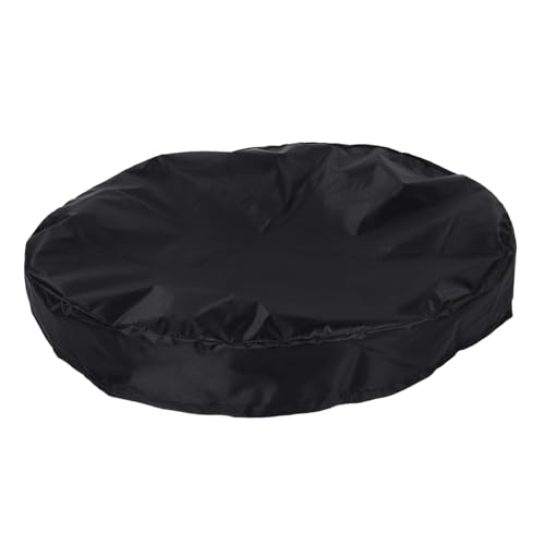 WHAMVOX Oxford Rund Tisch Abdeckung Wetterfest Möbel Schutz für Garten Terrasse Balkon Outdoor Möbelhaube Staubdicht und Regenfest für Kaffeetisch und Gartentisch von WHAMVOX