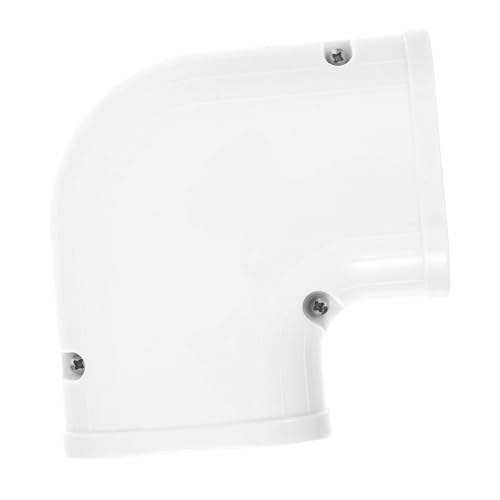 WHAMVOX PVC Air Conditioner Line Cover Flacher Winkel Schutzrohr für Zentrale Klimaanlagen Einfache Installation Dezente Rohrabdeckung für Sauberen und Effizienten Kühlkreislauf von WHAMVOX