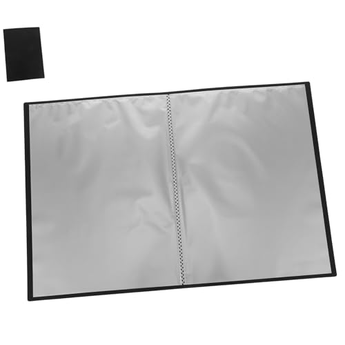 WHAMVOX Portfolio Ordner mit Klarsichthüllen Wasserfester Schwarzer Aktenordner aus PP mit Mattem Finish Vielseitiger Dokumenten Notenblatt Organizer für Büro Schule und Präsentationen WHAMVOX Portfolio Ordner mit Klarsichthüllen Wasserfester Schwarzer Aktenordner aus PP mit Mattem Finish Vielseitiger Dokumenten Notenblatt Organizer für Büro Schule und Präsentationen von WHAMVOX