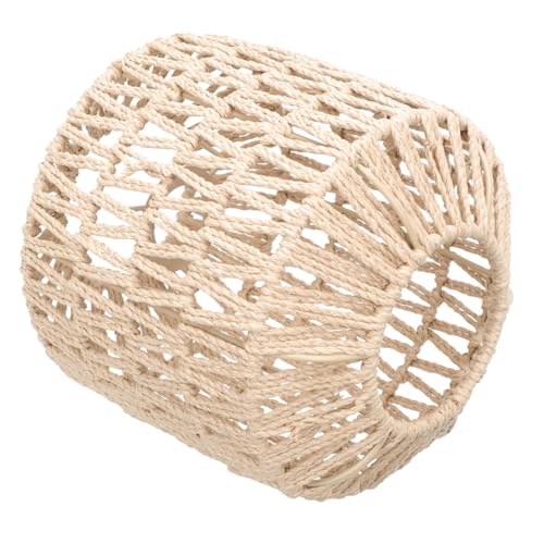 WHAMVOX Rattan lampenschirm Deckenleuchte aus Papierseil Gewebt Vintage Stil Robuster Lampenschirm für Hotel Restaurant Wohnzimmer Dekoration WHAMVOX Rattan lampenschirm Deckenleuchte aus Papierseil Gewebt Vintage Stil Robuster Lampenschirm für Hotel Restaurant Wohnzimmer Dekoration von WHAMVOX