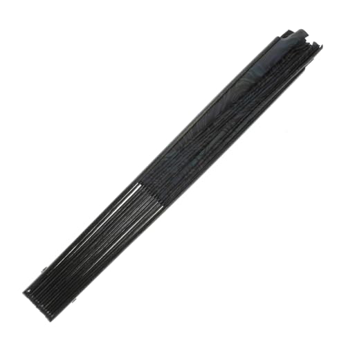 WHAMVOX Reflektierender Stoff Faltfächer Chinesischer Stil Handfächer Klappbar für Tanz Party Bühnenperformance Stabiles Design Leicht zu Öffnen und Schließen von WHAMVOX