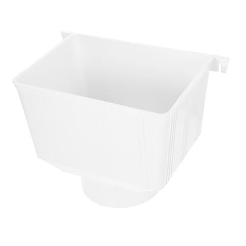 WHAMVOX Regenrinnen fallrohr verbinder aus PVC mit Trichter design für Verbesserte Wassersammelwirkung Einfache Montage ohne Werkzeug Geeignet für Dachrinnen und Fallrohre zum Schutz vor WHAMVOX Regenrinnen fallrohr verbinder aus PVC mit Trichter design für Verbesserte Wassersammelwirkung Einfache Montage ohne Werkzeug Geeignet für Dachrinnen und Fallrohre zum Schutz vor von WHAMVOX