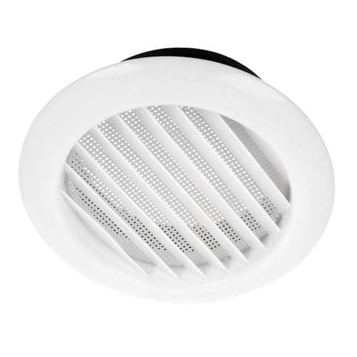 WHAMVOX Runde Lüftungsabdeckung mit Integriertem Insektenschutz Wetterfeste Louvered Vent Cover für Wand und Decke Einfache Installation Geeignet für Badezimmer Büro und Wohnräume WHAMVOX Runde Lüftungsabdeckung mit Integriertem Insektenschutz Wetterfeste Louvered Vent Cover für Wand und Decke Einfache Installation Geeignet für Badezimmer Büro und Wohnräume von WHAMVOX