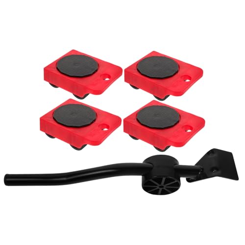 WHAMVOX Schwerlast Möbelheber mit Robusten Transportrollen und Gummirädern Möbeltransporthilfe für Schwere Möbelstücke Wie Sofa Schrank Kühlschrank Vielseitig Einsetzbar für Umzug und von WHAMVOX