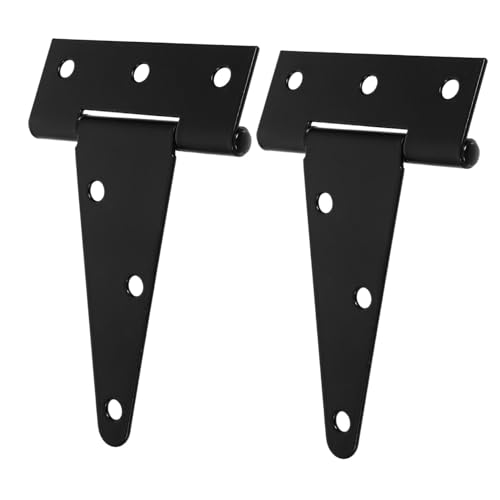 WHAMVOX Schwerlast türscharnier aus Hochfestem Eisen Verlängertes Design Kugelgelagert Verstellbar Geeignet für Holztüren Schranktüren Vielseitig für Haus und Industrie Schwarz WHAMVOX Schwerlast türscharnier aus Hochfestem Eisen Verlängertes Design Kugelgelagert Verstellbar Geeignet für Holztüren Schranktüren Vielseitig für Haus und Industrie Schwarz von WHAMVOX