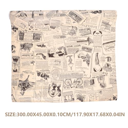 WHAMVOX Selbstklebende Vintage Tapete Retro Stil Küchen Wanddekor Abnehmbare DIY Wandtattoos für Wohnzimmer Schlafzimmer Kinderzimmer Langlebig und Farbbeständig WHAMVOX Selbstklebende Vintage Tapete Retro Stil Küchen Wanddekor Abnehmbare DIY Wandtattoos für Wohnzimmer Schlafzimmer Kinderzimmer Langlebig und Farbbeständig von WHAMVOX