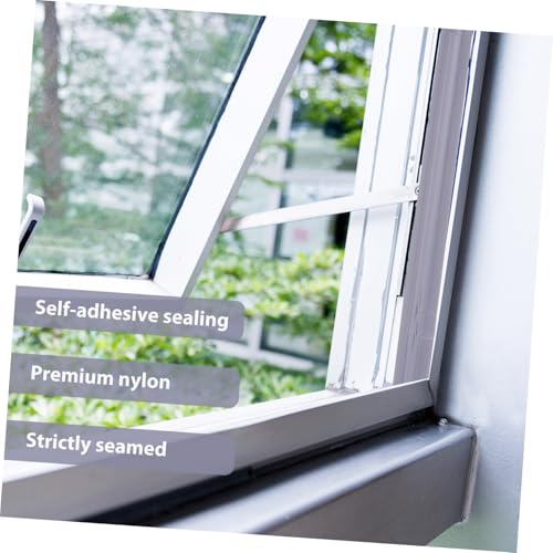 WHAMVOX Selbstklebender Tür Fenster dichtungsstreifen aus Wind Verschleißfestem Nylon Winddicht Schalldämmend für Schiebetüren Fenster Möbel und Schränke von WHAMVOX