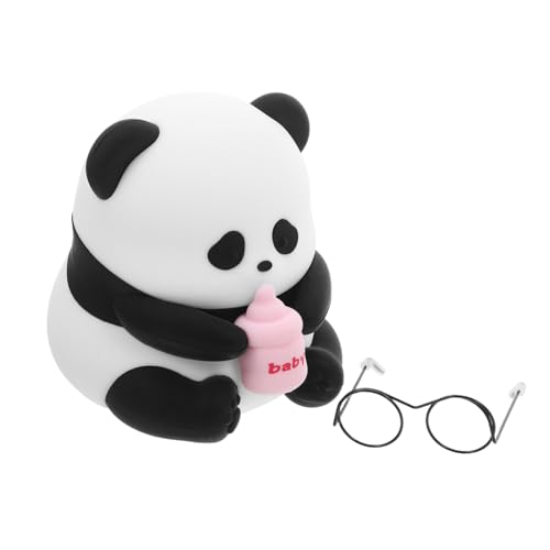 WHAMVOX Silikon Panda Nachtlicht Zimmerlampe Wiederaufladbar Dimmbar Weiches LED Nachtlicht Für Junge Mädchen Schlafzimmer Und Camping Portable Stimmungslampe WHAMVOX Silikon Panda Nachtlicht Zimmerlampe Wiederaufladbar Dimmbar Weiches LED Nachtlicht Für Junge Mädchen Schlafzimmer Und Camping Portable Stimmungslampe von WHAMVOX