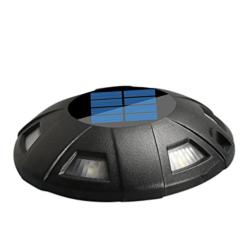 WHAMVOX Solar Gartenleuchte Aluminiumlegierung Solar Deck Licht Leds Weißes Licht Erdspieß Für Rasen Terrasse Außenbereich von WHAMVOX