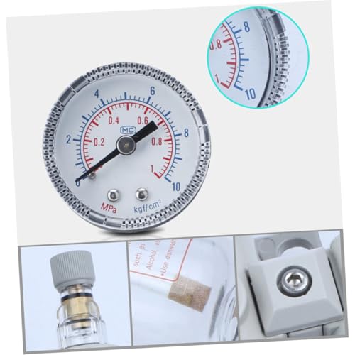 WHAMVOX Stabiler Pneumatischer Luftfilter Luftaufbereitungsgerät mit Öl wasserabscheider und Druckminderer für Kompressoren und Druckluftwerkzeuge zur Feuchtigkeitsfiltration WHAMVOX Stabiler Pneumatischer Luftfilter Luftaufbereitungsgerät mit Öl wasserabscheider und Druckminderer für Kompressoren und Druckluftwerkzeuge zur Feuchtigkeitsfiltration von WHAMVOX