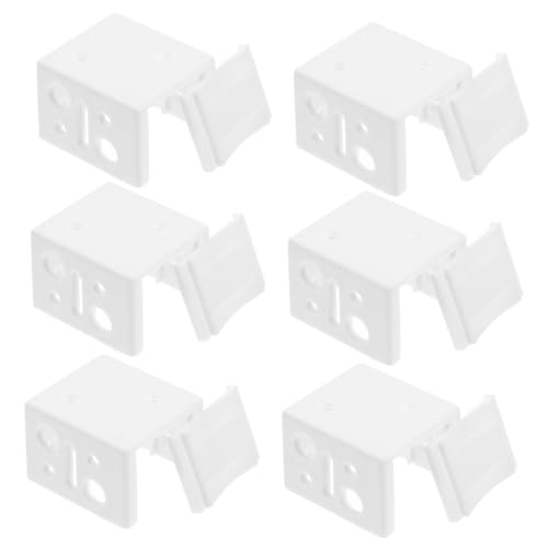 WHAMVOX Teiliges Weiße Jalousienhalterung aus Robustem Abs Box-montagehalter für Lamellenfenster Einfache Installation oben Seitlich oder Hinten Am Fensterrahmen Langlebig und Bruchfest WHAMVOX Teiliges Weiße Jalousienhalterung aus Robustem Abs Box-montagehalter für Lamellenfenster Einfache Installation oben Seitlich oder Hinten Am Fensterrahmen Langlebig und Bruchfest von WHAMVOX
