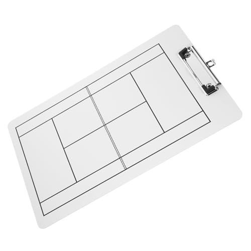 WHAMVOX Tennis Coaching Dry Erase Strategy Board PVC Langlebig Abwischbar Sport Clipboard für Tennis und Hockey Trainer WHAMVOX Tennis Coaching Dry Erase Strategy Board PVC Langlebig Abwischbar Sport Clipboard für Tennis und Hockey Trainer von WHAMVOX