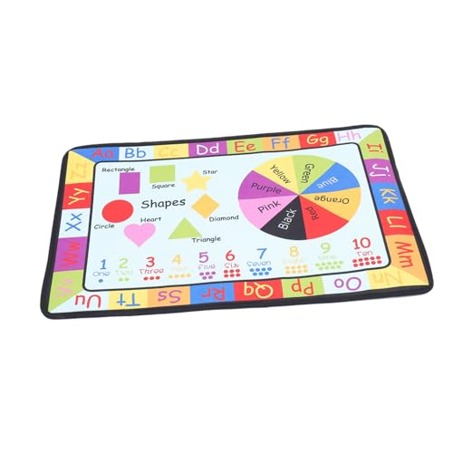 WHAMVOX Teppich Cartoon rutschfest Spielteppich Dicke Krabbelmatte Frühkindliche Bildung Interaktiver Spielteppich für Jungen Mädchen Kinderzimmer WHAMVOX Teppich Cartoon rutschfest Spielteppich Dicke Krabbelmatte Frühkindliche Bildung Interaktiver Spielteppich für Jungen Mädchen Kinderzimmer von WHAMVOX