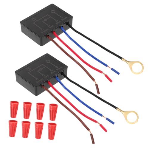 WHAMVOX Touch Sensor Modul Ersatzset für LED Lampen Kunststoff Touch Schalter Reparaturkit zur Steuerung von Leuchten Gleichzeitig Kompatibel von WHAMVOX