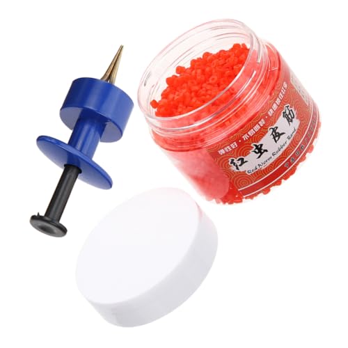 WHAMVOX Tragbare Blutköder Praktisches Werkzeug Zum Festzurren Von Outdoor Ausrüstung Clip Köder Köderaufhänger Blutwurm Angelwürmer Wurm Praktisches Gerät Rot von WHAMVOX