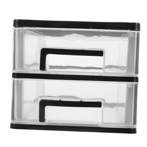 WHAMVOX Transparente Desktop Aufbewahrungsbox mit Stapelbaren Robuster Kunststoff Organizer für Büro Kosmetik Schreibtisch und Kleine Gegenstände Vielseitig Einsetzbar WHAMVOX Transparente Desktop Aufbewahrungsbox mit Stapelbaren Robuster Kunststoff Organizer für Büro Kosmetik Schreibtisch und Kleine Gegenstände Vielseitig Einsetzbar von WHAMVOX