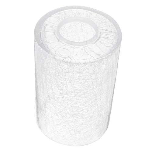 WHAMVOX Transparenter Runder Glas Lampenschirm mit Rissstruktur Zylindrische Form Einzigartiger Dekorativer Lampenschirm Einfach zu Montieren Langlebig und Augenschonend Ersatz für Tisch WHAMVOX Transparenter Runder Glas Lampenschirm mit Rissstruktur Zylindrische Form Einzigartiger Dekorativer Lampenschirm Einfach zu Montieren Langlebig und Augenschonend Ersatz für Tisch von WHAMVOX