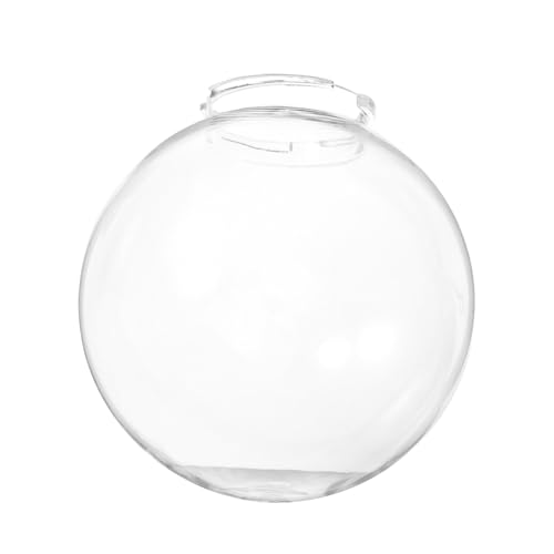 WHAMVOX Transparenter Runder Lampenschirm Ø Outdoor Lampenschale aus Robustem Material Einfache Montage Wetterfeste Lampenabdeckung für Garten Außenleuchten WHAMVOX Transparenter Runder Lampenschirm Ø Outdoor Lampenschale aus Robustem Material Einfache Montage Wetterfeste Lampenabdeckung für Garten Außenleuchten von WHAMVOX