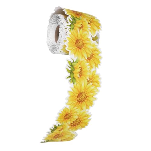 WHAMVOX Tropische Pinnwand Bordüre Gerollt mit Blumen und Blättern Selbstklebend Langlebiges Material Einfache Anbringung Vielseitige Muster für Klassenzimmer Büro Party und Wanddekoration WHAMVOX Tropische Pinnwand Bordüre Gerollt mit Blumen und Blättern Selbstklebend Langlebiges Material Einfache Anbringung Vielseitige Muster für Klassenzimmer Büro Party und Wanddekoration von WHAMVOX