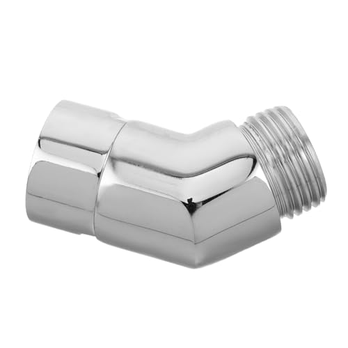 WHAMVOX Verstellbarer Duschkopf Winkeladapter Messing Handbrause Halterung Robust Schwenkbar Für Standard Duschsysteme Einfache Montage Komfortable Dusche WHAMVOX Verstellbarer Duschkopf Winkeladapter Messing Handbrause Halterung Robust Schwenkbar Für Standard Duschsysteme Einfache Montage Komfortable Dusche von WHAMVOX