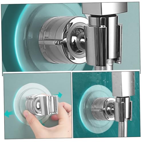 WHAMVOX Verstellbarer Duschkopfhalter Ohne Bohren Selbstklebend Transparenter Duschbrause Halter Wandhalterung Für Badezimmer Mit Starker Haftung Und Langlebigem Finish WHAMVOX Verstellbarer Duschkopfhalter Ohne Bohren Selbstklebend Transparenter Duschbrause Halter Wandhalterung Für Badezimmer Mit Starker Haftung Und Langlebigem Finish von WHAMVOX