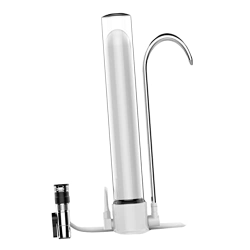 WHAMVOX Wasserhahn Wasserfilter aus Langlebigem Kunststoff Metall Keramik Physikalische Filtration Praktischer Spülbecken Wasserreiniger Einfach Umschaltbar für Reines Trinkwasser von WHAMVOX