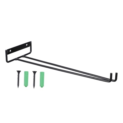 WHAMVOX Weinglashalter Schwarzer Draht Hängeregal Weinglashalterung Platzsparend Robust für Küche Bar Restaurant Home Dekoration WHAMVOX Weinglashalter Schwarzer Draht Hängeregal Weinglashalterung Platzsparend Robust für Küche Bar Restaurant Home Dekoration von WHAMVOX