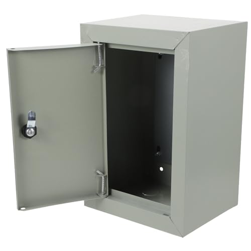 WHAMVOX Wetterfeste Outdoor Verteilerbox aus Stahl Wetterbeständige Anschlussdose für Außenbereich Robuste Kabelbox mit Staub Schmutzgeschütztem Gehäuse Langlebige Anschlussdose für WHAMVOX Wetterfeste Outdoor Verteilerbox aus Stahl Wetterbeständige Anschlussdose für Außenbereich Robuste Kabelbox mit Staub Schmutzgeschütztem Gehäuse Langlebige Anschlussdose für von WHAMVOX