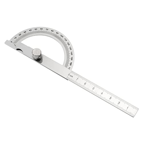 WHAMVOX Winkelmesser mit Zwei Armen Präziser Protractor Multifunktionale Winkelmesshilfe für Schule Büro und Heimwerker Langlebig und Kratzfest WHAMVOX Winkelmesser mit Zwei Armen Präziser Protractor Multifunktionale Winkelmesshilfe für Schule Büro und Heimwerker Langlebig und Kratzfest von WHAMVOX