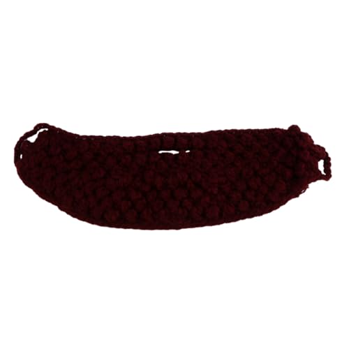 WHAMVOX Wollener Häkel schnurrbart Gesichtsmaske Warmes Strickbart Zubehör Unisex Komfortabel Langlebig Alltag und Party Geeignet WHAMVOX Wollener Häkel schnurrbart Gesichtsmaske Warmes Strickbart Zubehör Unisex Komfortabel Langlebig Alltag und Party Geeignet von WHAMVOX