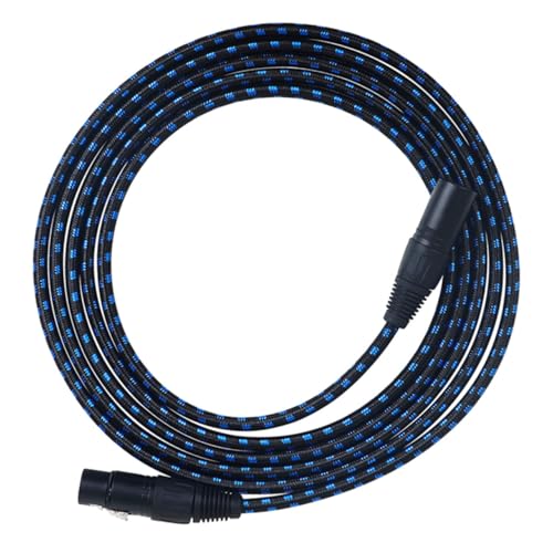 WHAMVOX Xlr Kabel Symmetrisches Mikrofonkabel mit Geräuschunterdrückung Nylon Metall Abs Robust für Gitarren Lautsprecher Audioverbindung WHAMVOX Xlr Kabel Symmetrisches Mikrofonkabel mit Geräuschunterdrückung Nylon Metall Abs Robust für Gitarren Lautsprecher Audioverbindung von WHAMVOX