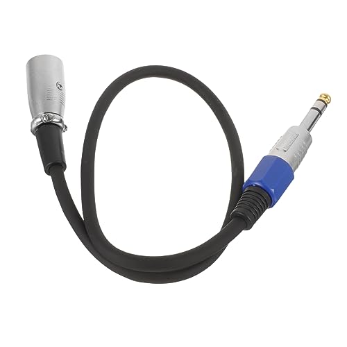 WHAMVOX Xlr zu Adapterkabel Hochwertiges Flexibles Mikrofonkabel für Audiosysteme für Mixer Lautsprecher und Instrumente Schwarz von WHAMVOX