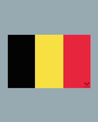 Belgien Flagge Aufkleber - Länderflagge als Sticker 8,5 x 5,5 cm WF003 Belgien Flagge Aufkleber - Länderflagge als Sticker 8,5 x 5,5 cm WF003 von WHATABUS