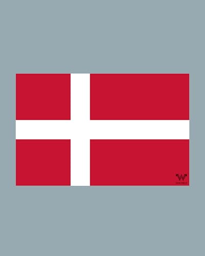 Dänemark Flagge Aufkleber - Länderflagge als Sticker 8,5 x 5,5 cm WF006 Dänemark Flagge Aufkleber - Länderflagge als Sticker 8,5 x 5,5 cm WF006 von WHATABUS