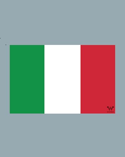 Italien Flagge Aufkleber - Länderflagge als Sticker 8,5 x 5,5 cm WF014 Italien Flagge Aufkleber - Länderflagge als Sticker 8,5 x 5,5 cm WF014 von WHATABUS