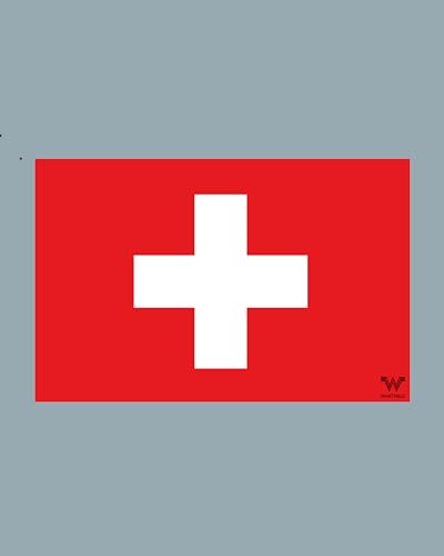 Schweiz Flagge Aufkleber - Länderflagge als Sticker 8,5 x 5,5 cm WF035 Schweiz Flagge Aufkleber - Länderflagge als Sticker 8,5 x 5,5 cm WF035 von WHATABUS