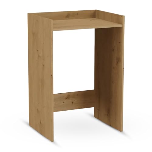 WHATSIZE ENTERPRISE Waschmaschinenschrank - Moderner Wäscheschrank mit oberer Ablage - Platzsparend & Einfach zu montieren Waschmaschinen-Aufbewahrungseinheit Artisan von WHATSIZE ENTERPRISE